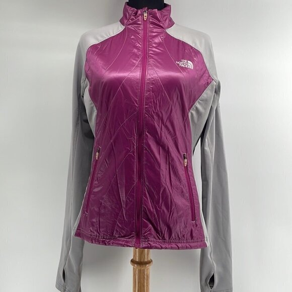 𝅺the North Face quilted zip up jacket layering light weight sz M - Picture 1 of 11